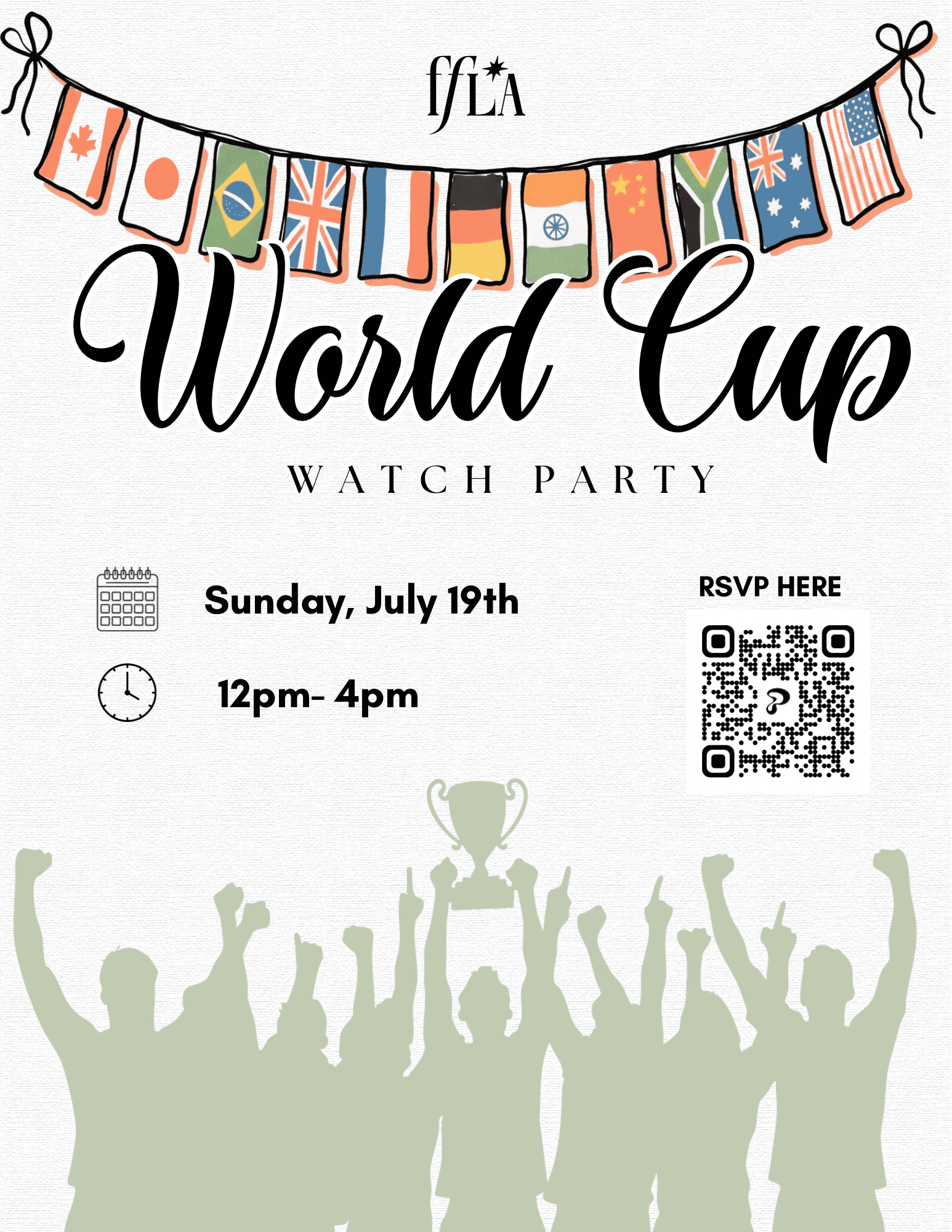 World Cup event poster
